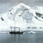 Belgica ancorata la Mount William Antarctica cca 1897-1898-1899