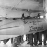 Mesajul catre Churchill pe o bomba germana 1940