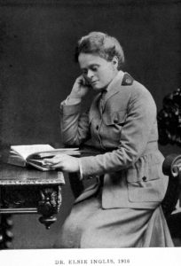 Dr Elsie Maud Inglis in uniforma 1916