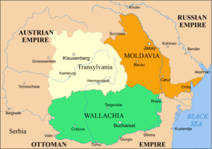 Romania 1856 - 1859 dupa razboiul din Crimeea