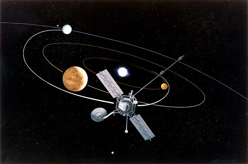 Mariner 10. Sonda spatiala americana a fotografiat pentru prima oara planeta Mercur